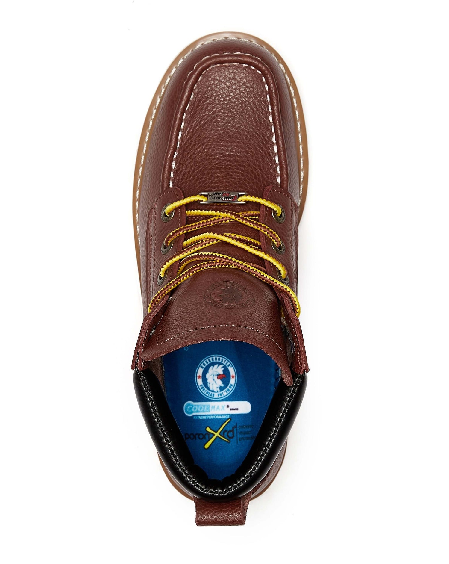 ROCKROOSTER Walker 6" Wedge Work Boots - Soft Toe