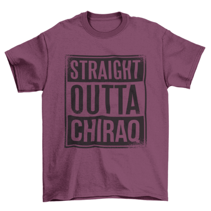 Chiraq t-shirt design.