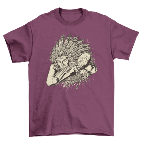 Ping pong Native American t-shirt de.