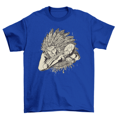 Ping pong Native American t-shirt de.