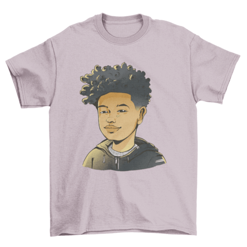 African american boy t-shirt