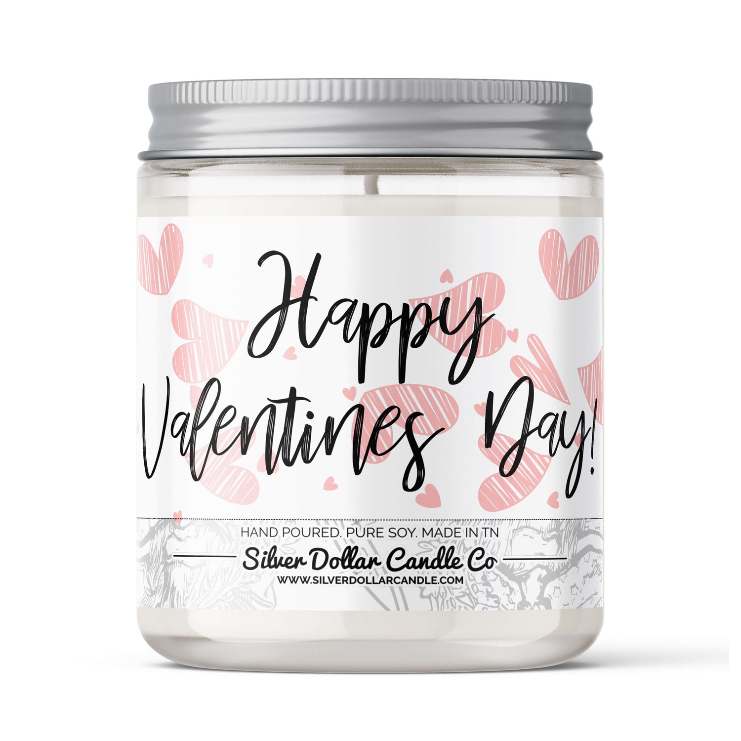Happy Valentines Day Candle - Happy Valentine&