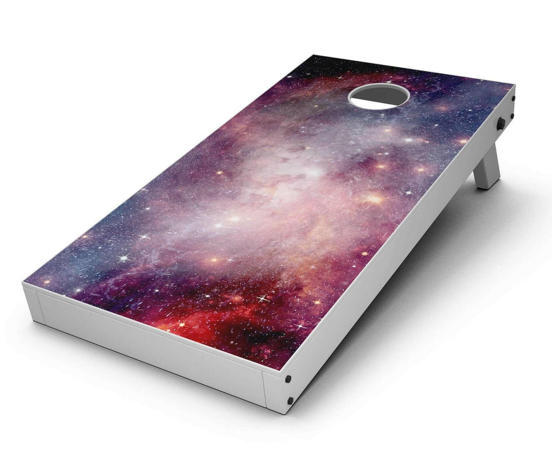 Vibrant Space CornHole Board Skin Decal Kit