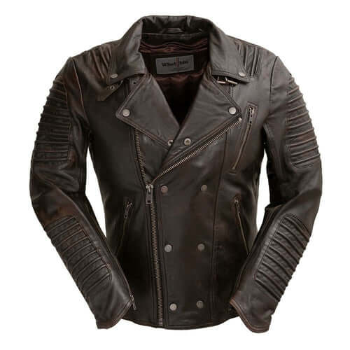 Brooklyn - Men's Leather Jacket