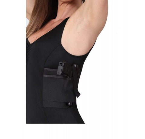I.S.Pro Tactical Women Compression Concealed Carry Holster  Shirred