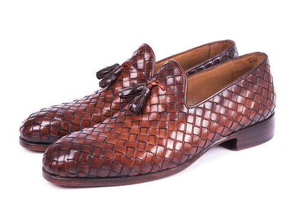 Paul Parkman Brown Tassel Loafers - WVN88-BRW