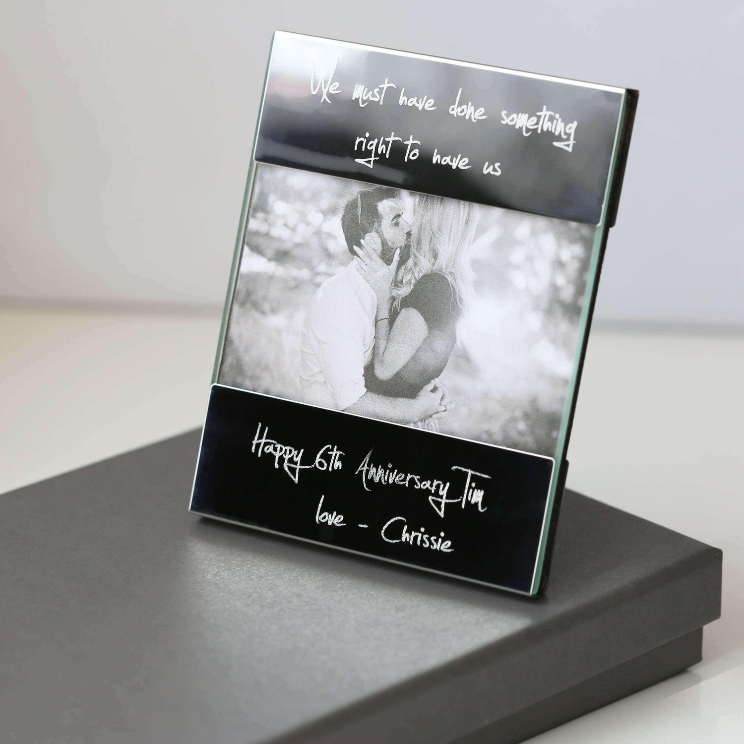 Handwriting Engraving Photo Frame
