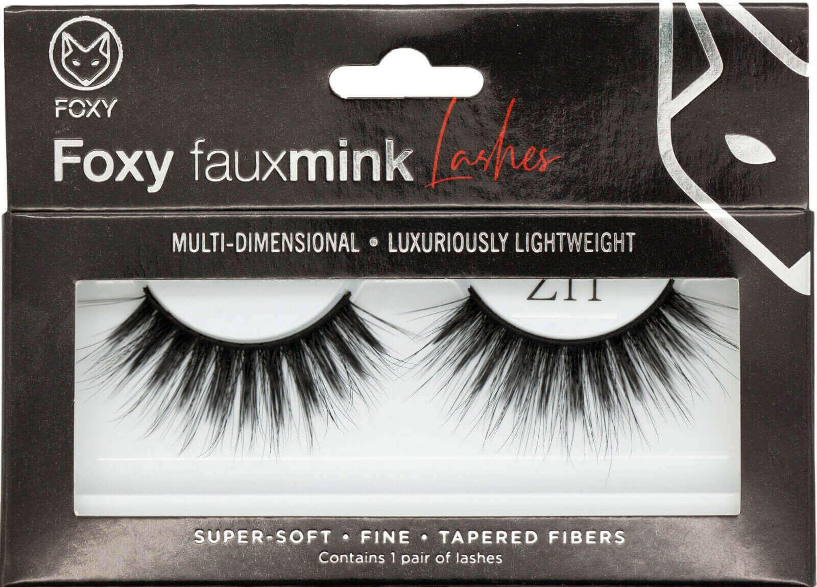 Foxy Faux Mink Eyelashes Model  Z11.