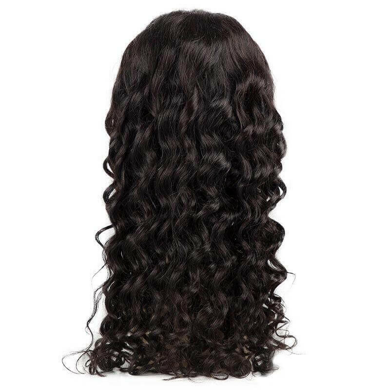 BeuMax Brazilian 13x4 Curly Lace Front Human Hair Wigs.