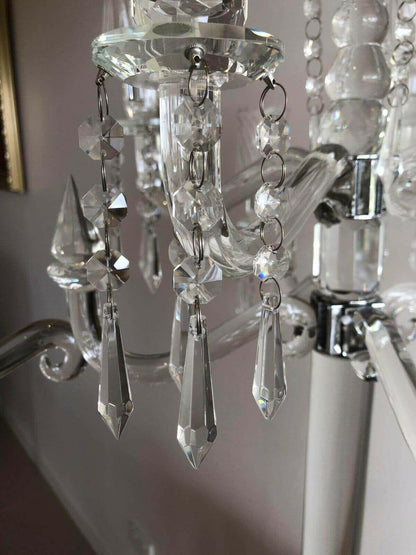 Crystal Candelabra 9 Heads 86cm Height Candle.