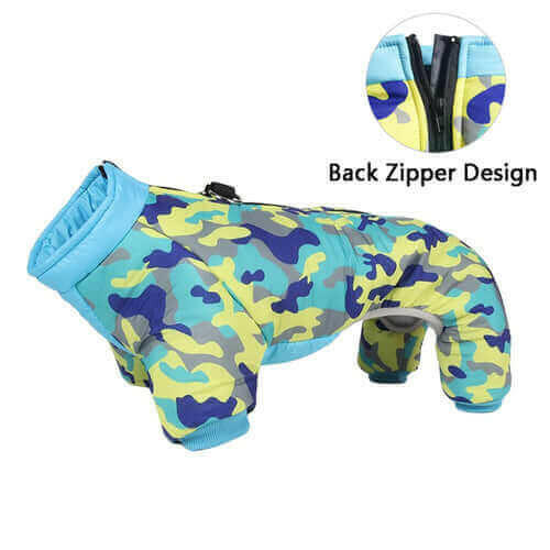 Winter Warm Thicken Pet Dog Jacket Waterproof Dog Clothes For Small