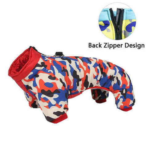 Winter Warm Thicken Pet Dog Jacket Waterproof Dog Clothes For Small.