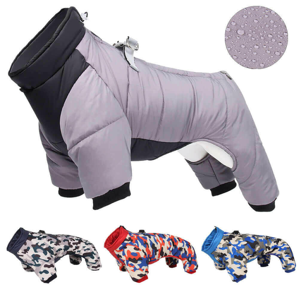 Winter Warm Thicken Pet Dog Jacket Waterproof Dog Clothes For Small.