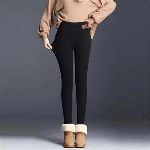 Winter Women Leggings Velvet Warm Pants Hight Waist Leggings Women.