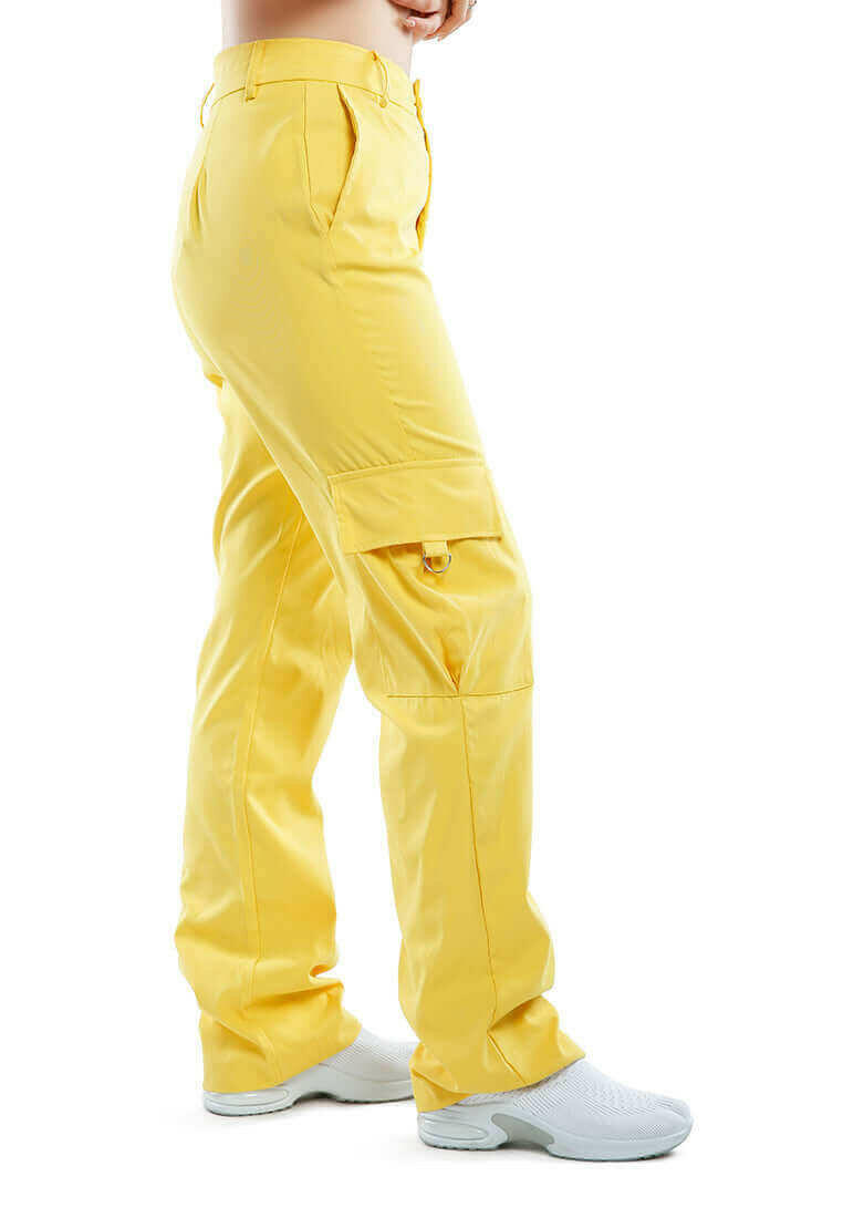 high waist cargo pants.