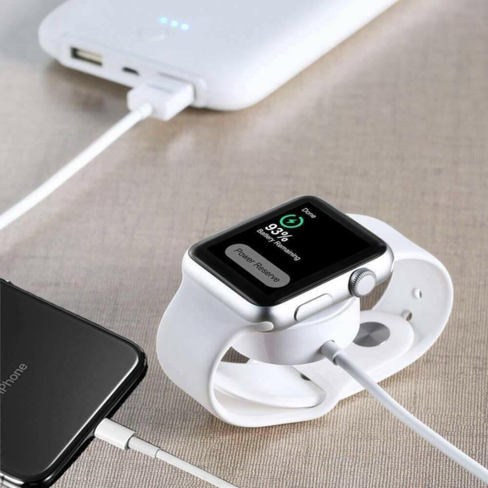 Magnetic Charger 2 in 1 USB Cable For Apple Watch iWatch &amp;