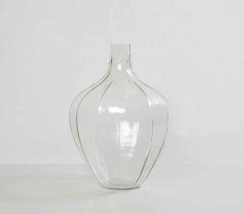 Handmade Glass Vases (set of 2).