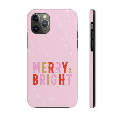 Merry & Bright Tough Case for iPhone with Wireless Charging.