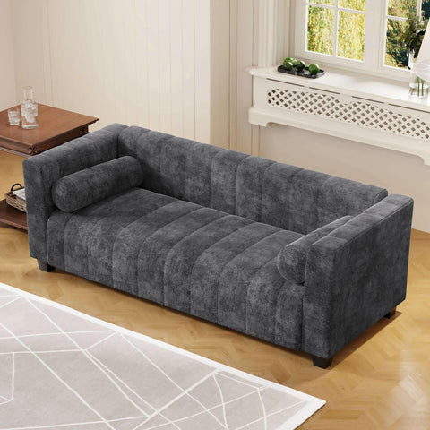 78.7''Upholstered Sofa for Living Room, Bedroom, Salon, Simplified.