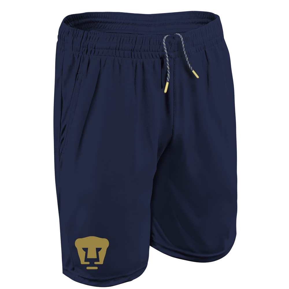 Pumas UNAM Men’s Logo Shorts, Navy