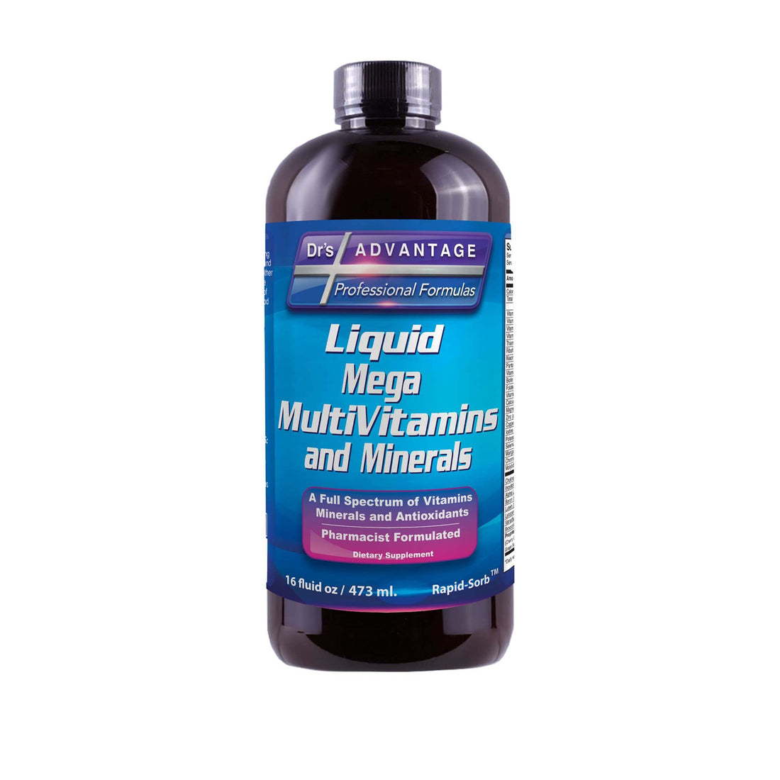Drs Advantage Liquid Mega Multivitamins &amp; Minerals, 16 oz