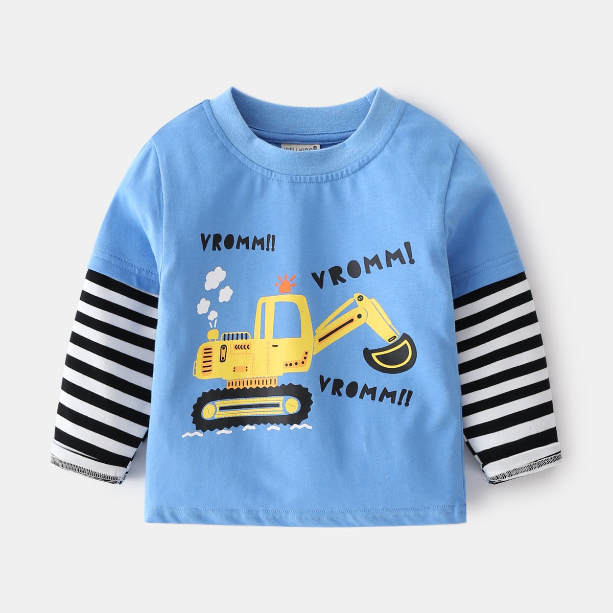 Cute Casual Cotton Round Neck Kids&