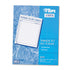 Tops 2170 Daily Agenda 8-1/2 x 11 100-Sheet Pad