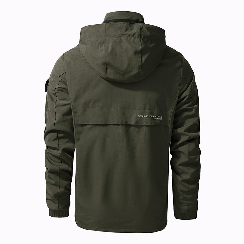 Hooded Casual Jackets for Men - Plus Size Available