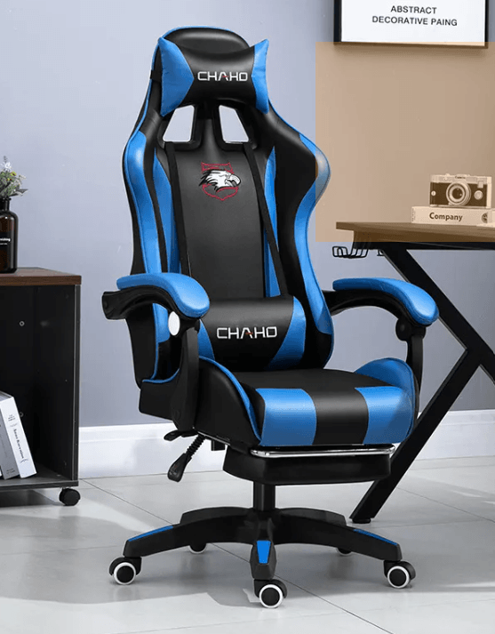 Ergonomic Gaming Chair with Adjustable Lumbar Support