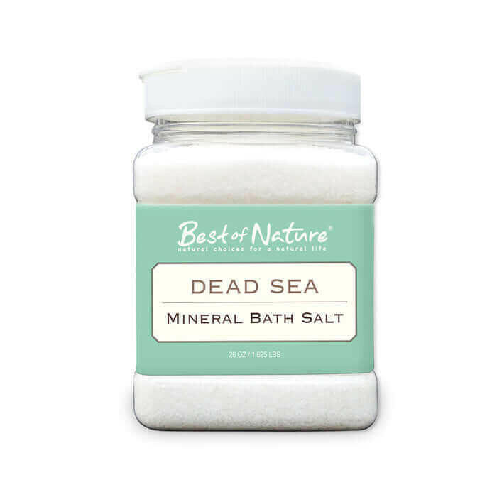 Dead Sea Mineral Bath Salt.