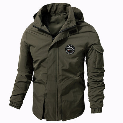 Hooded Casual Jackets for Men - Plus Size Available
