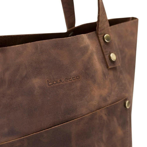 Moon Leather Handbag for Women.