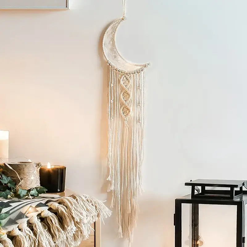 Boho Hand-Woven Dream Catcher Wall Hanging