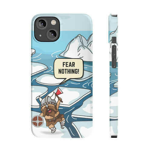 Viking Fear Nothing Super Slim Case for iPhone 14 series.