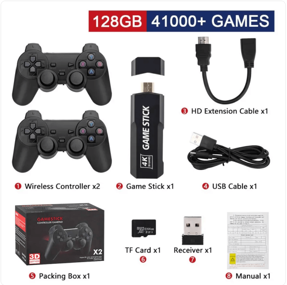 X2GD10 &amp; X2 Plus TV Gaming Console – English Versions
