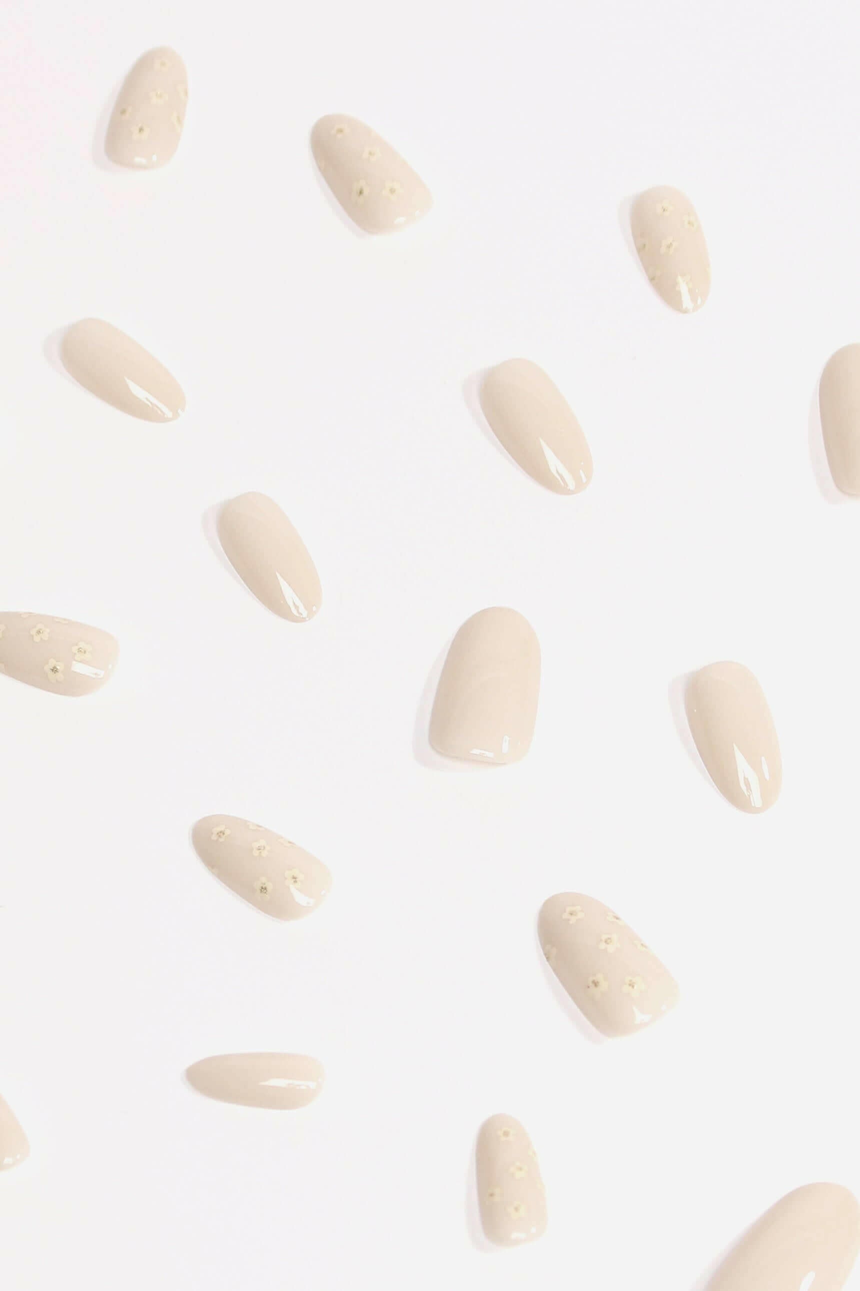 Cotton Daisy | Soft & Durable Press-On Nails.