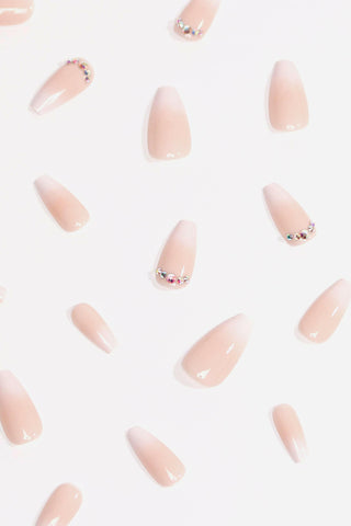 Strawberry Mousse | Soft & Durable Press-On Nails.