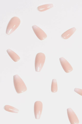 Peach Syrup | Soft & Durable Press-On Nails.