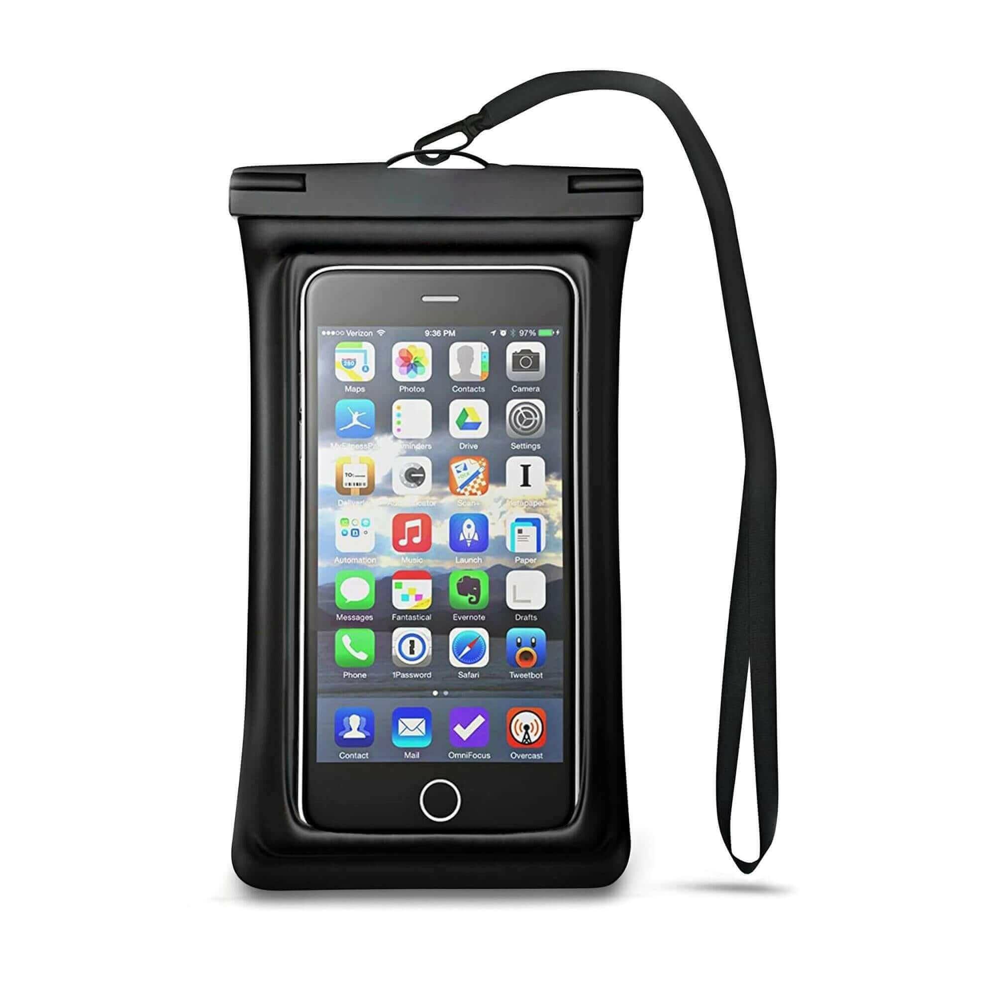 Universal Waterproof Case Phone Pouch Compatible for iPhone13 12 Pro.