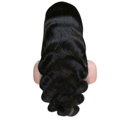 Body Wave 13x6 Transparent Lace Frontal Brazilian Human Hair Wigs.