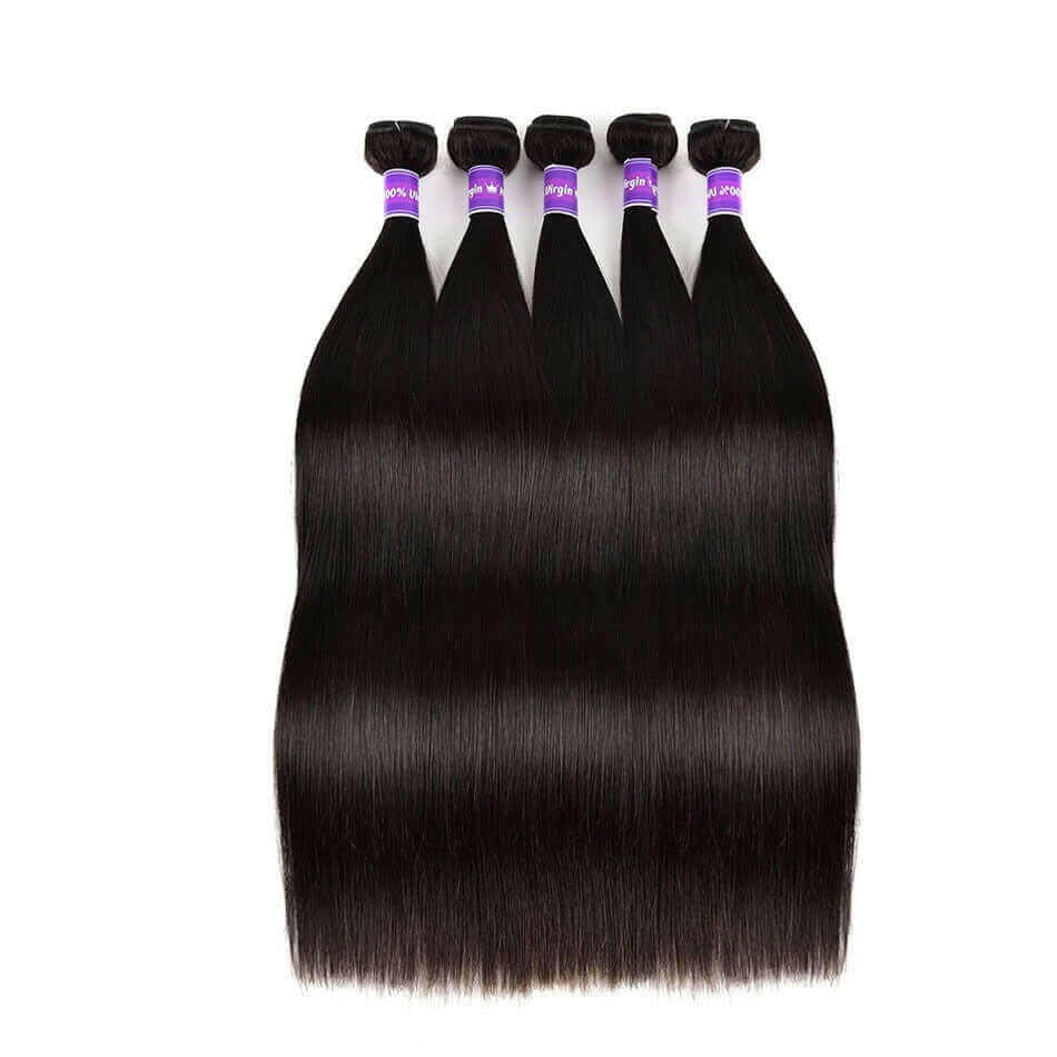 Wholesale 5/6/10/12 Bundles Brazilian Straight Hair 10A Grade Human Ha.