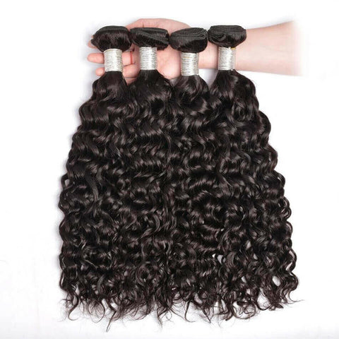 10A Grade 1/3/4 Jerry Curl Weave Brazilian Human Hair Extension Bundle.