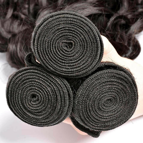 10A Grade 1/3/4 Jerry Curl Weave Brazilian Human Hair Extension Bundle.