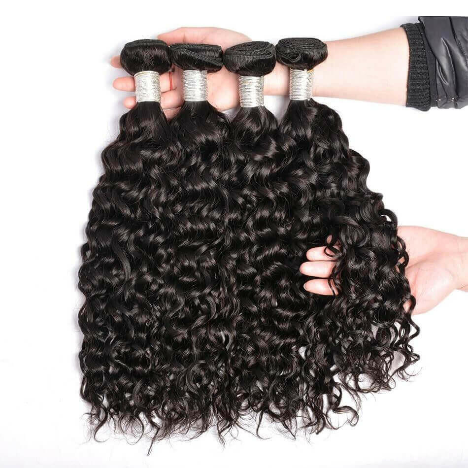 10A Grade 1/3/4 Jerry Curl Weave Brazilian Human Hair Extension Bundle.