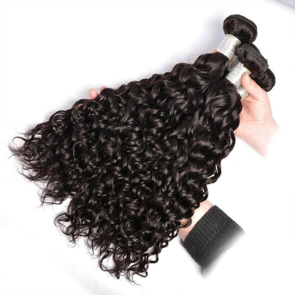 10A Grade 1/3/4 Jerry Curl Weave Brazilian Human Hair Extension Bundle.