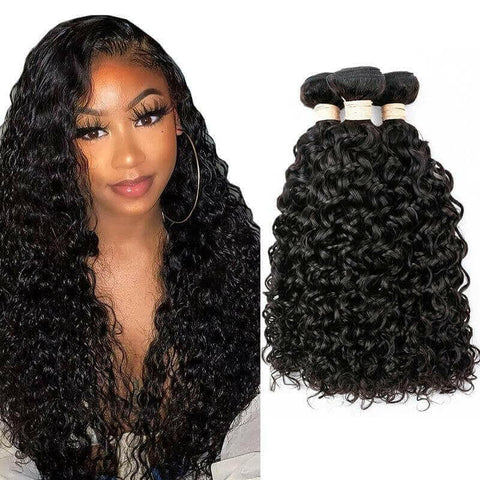 BeuMax 10A Grade 3/4 Jerry Curl bundles with 13x4 Frontal.