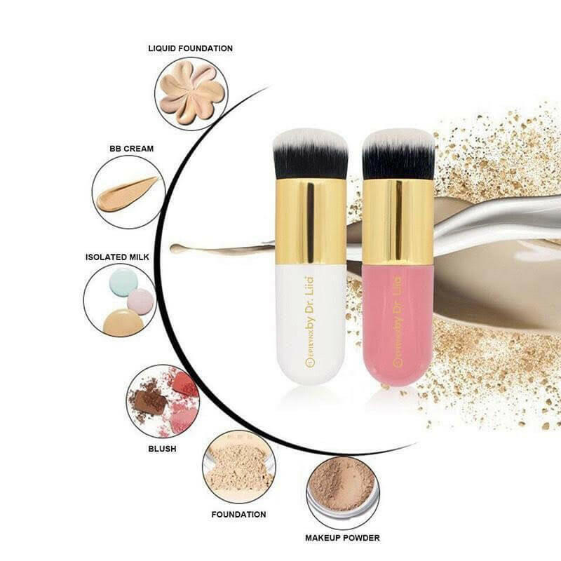 Perfect Vegan Makeup Brushes - Locks in Blush, Highlighter and