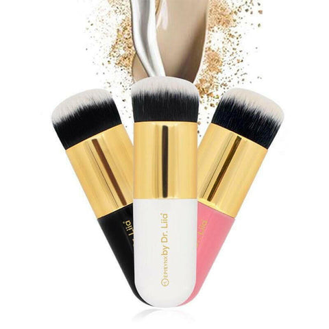 Perfect Vegan Makeup Brushes - Locks in Blush, Highlighter and