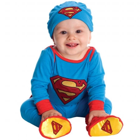 Rubies Costumes Superman One Piece  Infant Costume 0-6 Months.