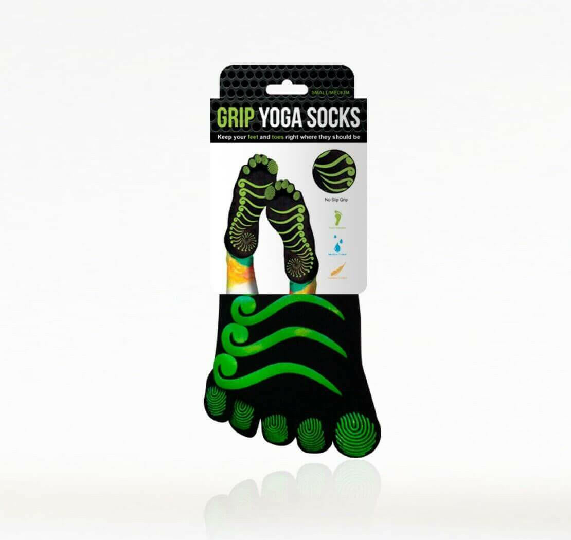 PBLX Non-Slip Yoga Socks, Medium & Large.